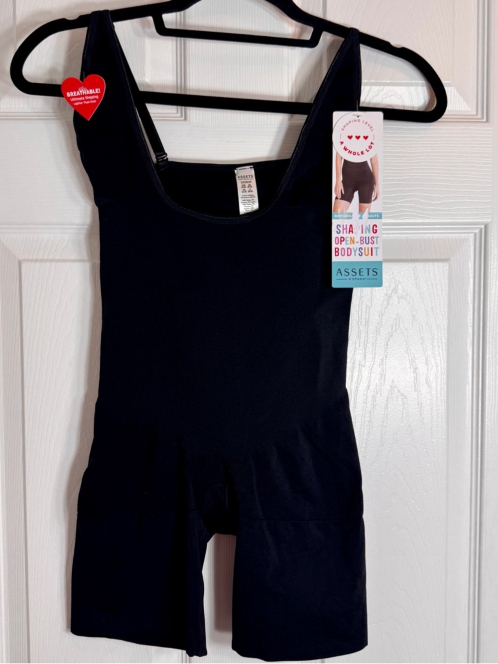 NWT Assets by Spanx Shaping Open-Bust Bodysuit. 2X.